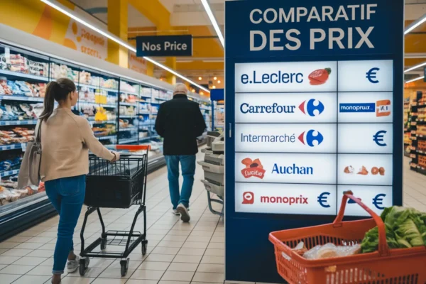 Classement 2026, Leclerc et Lidl se disputent la 1re place des courses les moins chères
