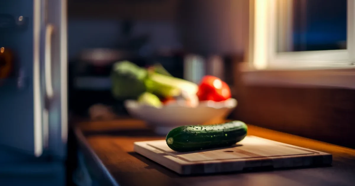 Concombres au frigo ? Le détail oublié : ce qui se passe vraiment pendant la nuit chez vous